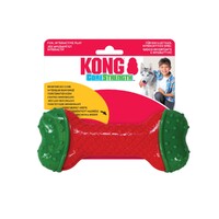 KONG Christmas Holiday CoreStrength Bone Dog Toy M/L