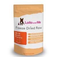 Laila & Me Freeze Dried Raw Australian Wild Boar Dog Treats 60g