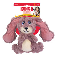 3 x KONG Scrumplez Tug Squeaker Dog Toy - Bunny