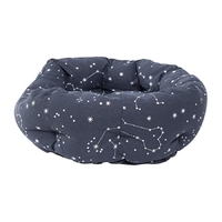 celestial bed fringe studio round dog cuddler