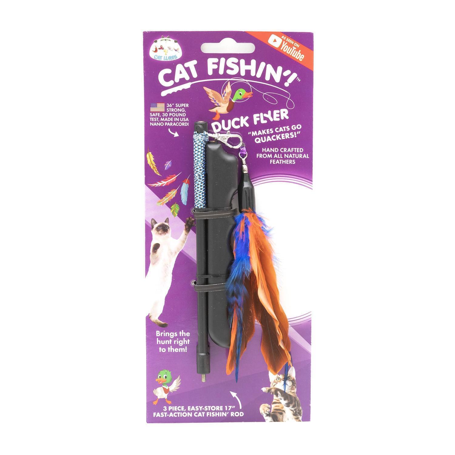 Cat Lures Cat Fishin' Rod Cat Toy - Duck Flyer