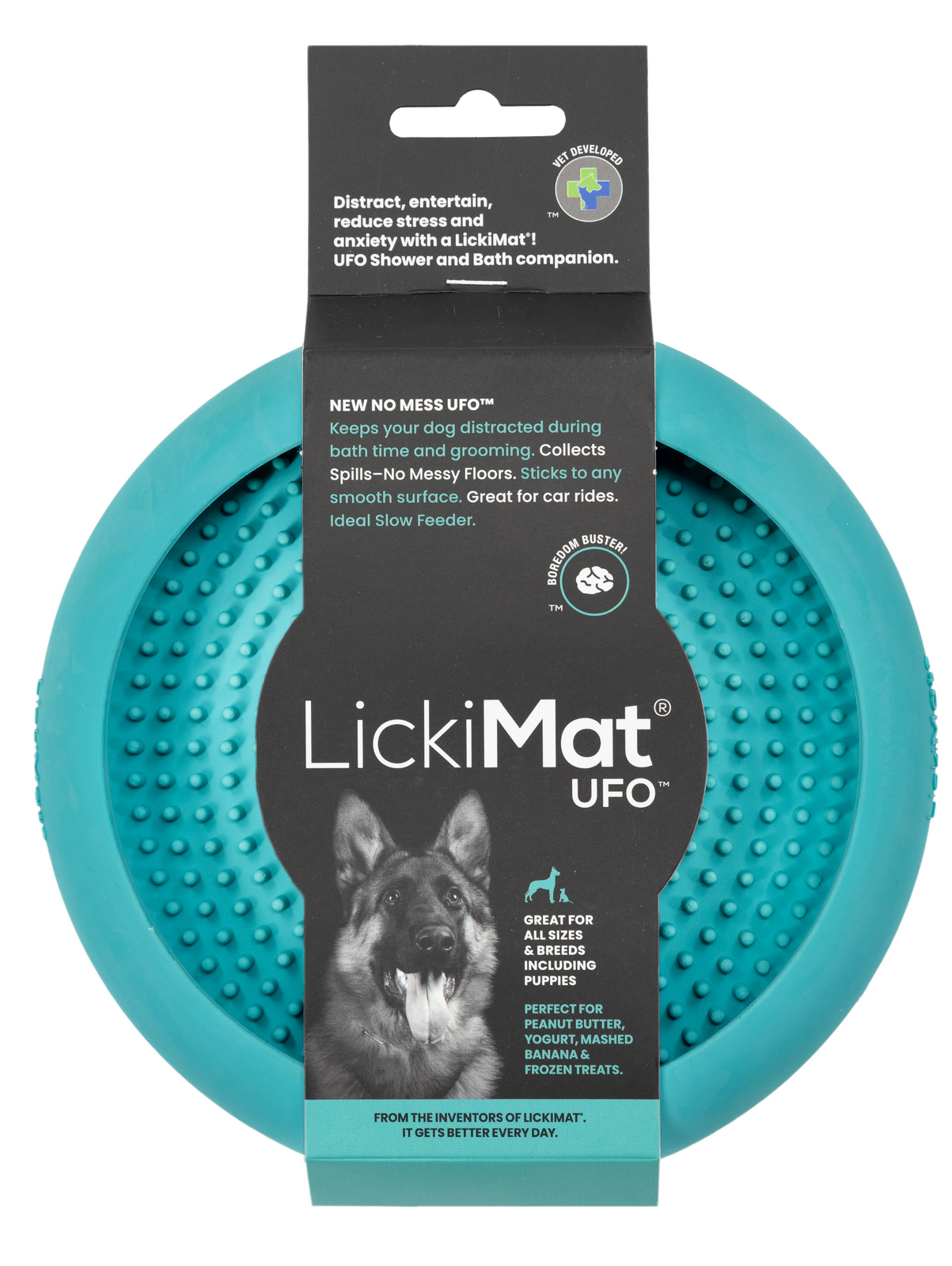 Lickimat Yoggie Pot Slow Feeder Dog Bowl