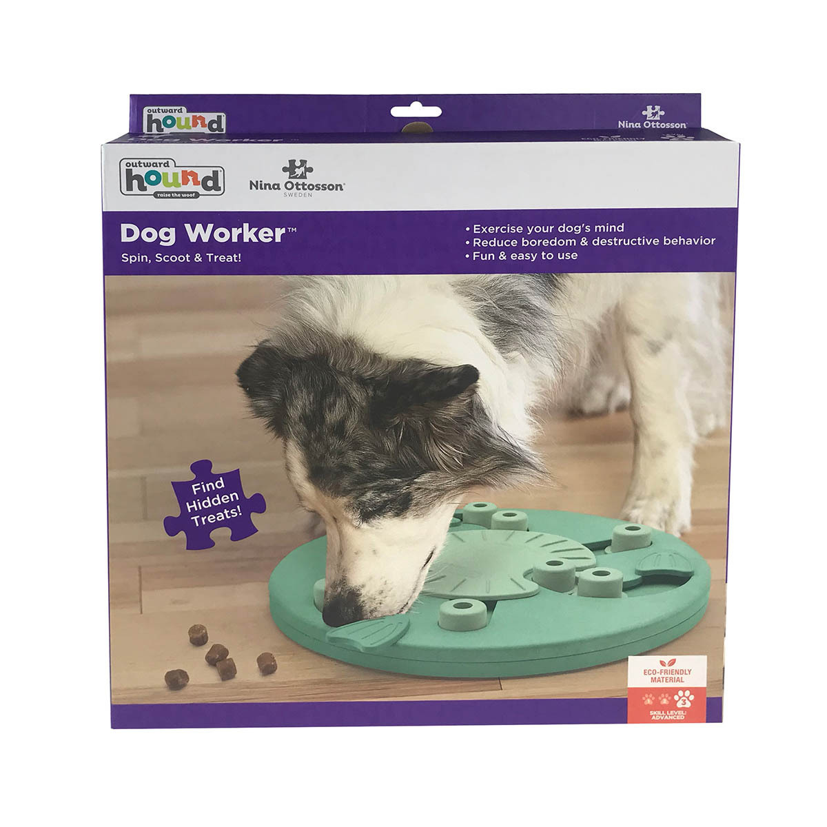 Outward Hound Interactive Wobble Slow Feeder Bowl Dog Game