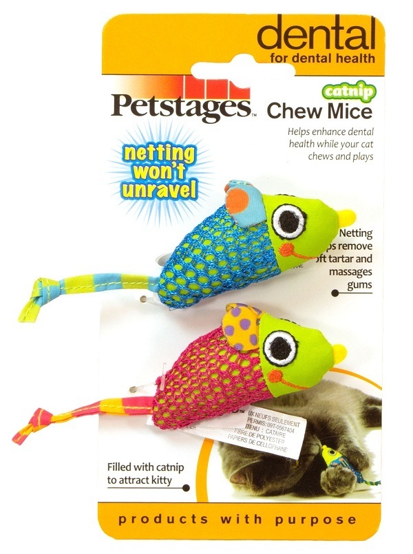 Petstages Catnip and Dental Health Cat Toys 