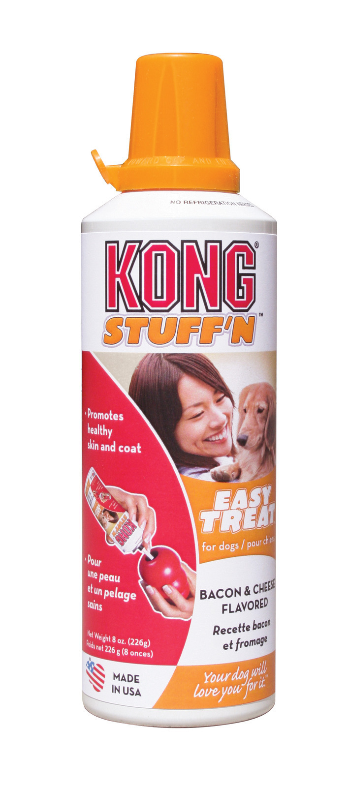 Kong Stuff'N Easy Treat Bacon & Cheese - 8 oz bottle