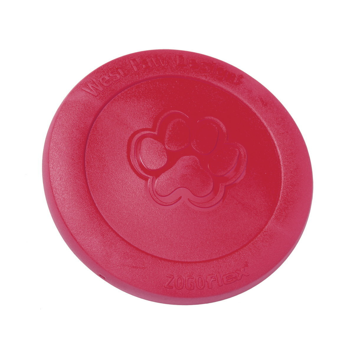 West Paw Zogoflex Toppl Dog Toy, Ruby, Small