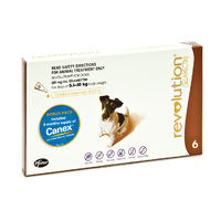 Revolution Flea Control for Dogs 5.1-10kg Bonus All Wormer 6Pack