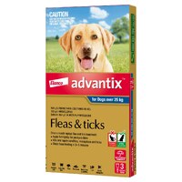 Advantix Spot-On Flea & Tick Control for Dogs over 25kg - 3-Pack