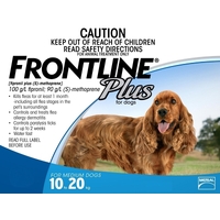 Frontline Plus for Dogs 10-20kg - 3-Pack