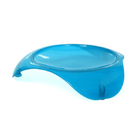 Smartcat Shallow Cat Food Dish By Smart Cat - Small Blue