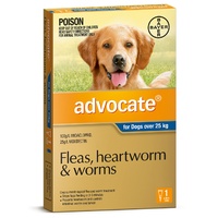 Advocate Flea & Wormer Spot-on for Dogs over 25kg - Single Dose