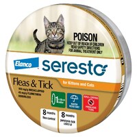 Seresto Flea Collar for Cats and Kittens - Lasts up to 8 Months