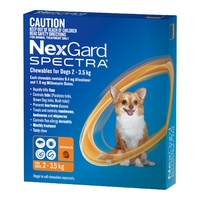 Nexgard Spectra for Dogs 2-3.5kg - Single Dose