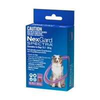 Nexgard Spectra for Dogs 15.1-30KG - 6-Pack