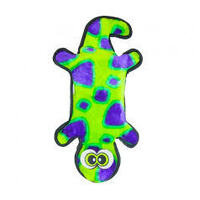 Outward Hound Invincibles Gecko Green/Purple 4-Squeaker