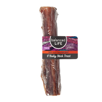 Balanced Life Australian Beef Bully Stick Dog Treat 15cm - Box of 35 