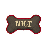 Invincibles Holiday Bone Brn Os by Outward Hound