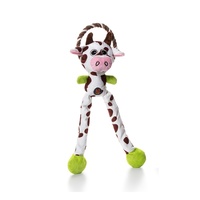 Thunda Tugga Leggy Cow (Large) Dog Toy by Charming Pet