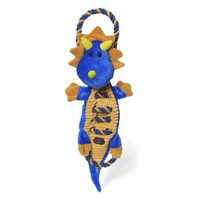 Ropes-A-Go-Go Jungle Dragon (Large) Dog Toy by Charming Pet