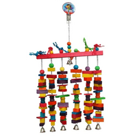 Cheeky Bird 6 Stack With Bells Jumbo 