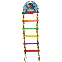 Cheeky Bird 6 Step Ladder With Beads 