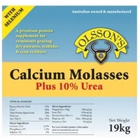 Olssons Calcium Molasses + 10% Urea 19Kg 