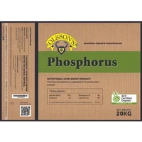 Olssons Organic Phosphorus 8%P 20Kg *Spec Ord* 