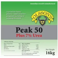 Olssons Peak 50 + 7% Urea 18Kg  