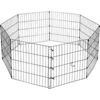 Showmaster Hinged Puppy Pen 24X36 Inch 8 Panel 