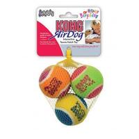 3 x KONG Airdog Squeaker Birthday Balls 3-Pack