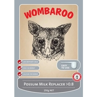 Wombaroo Possum Milk >0.8 250Gm 