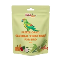 BEAK JOY FREEZE-DRIED SEASONAL VEGETABLES FOR BIRD 30G