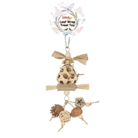 Beak Joy Leaf Wrap Treat Toy