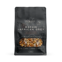 Forage Gourmet Macaw & African Grey 500G 