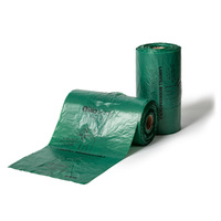 Biogone Landfill Biodegradable Bag W/Handles - 1 Large Roll (250 Bags) (NOT in a retail box)