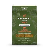 Balanced Life Companion Treats Lamb Dog 140g 
