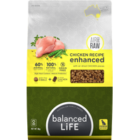 Balanced Life Enhanced Chicken  Air Dried + Kibble Dog Food 9Kg
