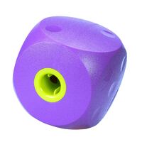 Buster Food Cube Interactive Treat Dispensing Dog Toy - Large - Purple
