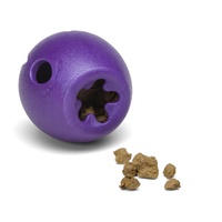 West Paw Rumbl Small Dog Toy - Eggplant