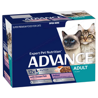 Advance Cat Fish Indoor Chick Turk Mvms 85G 1X12Pk 