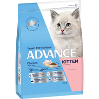 Advance Cat Dry Kitten Chicken With Rice 6Kg 