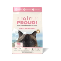 Airproudi Premium Air-Dried Cat Food Beef 1Kg