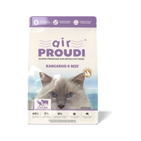 Airproudi Premium Air-Dried Cat Food Kangaroo & Beef 400G