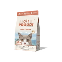 Airproudi Premium Air-Dried Cat Food Turkey & Chicken 400G