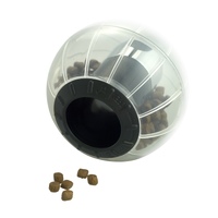 Kruuse Catrine Catmosphere Treat Dispensing Cat Ball Toy - Black