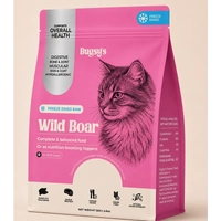 BUGSYS FREEZE DRIED COMPLETE DIET FOR CATS WILD BOAR 132G