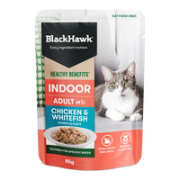Black Hawk Cat Healthy Benefits Indoor 85G 12Pk(Om12) 