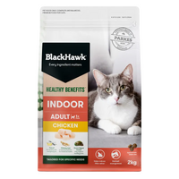 Black Hawk Cat Healthy Benefits Indoor Chkn 2Kg 