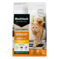 Black Hawk Cat Healthy Benefits W/Management Chkn 2Kg 