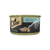 Dine Wet Desire Pure Tuna Whmeat 85G 24Pk(Om24) 